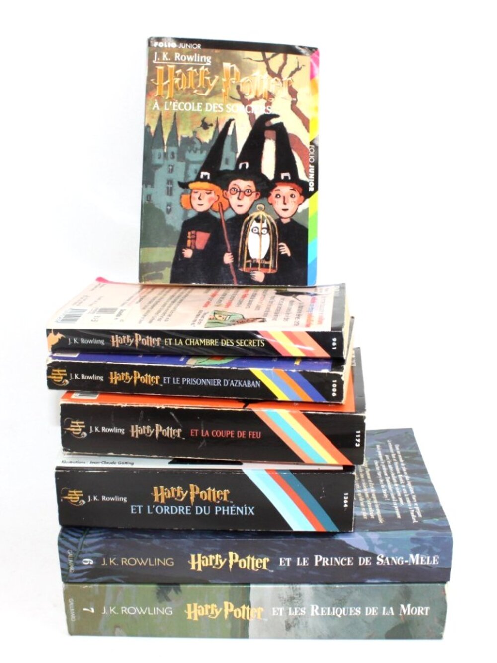 Harry Potter - Tome 1 a 7 French complete Series Mixed Lot #1